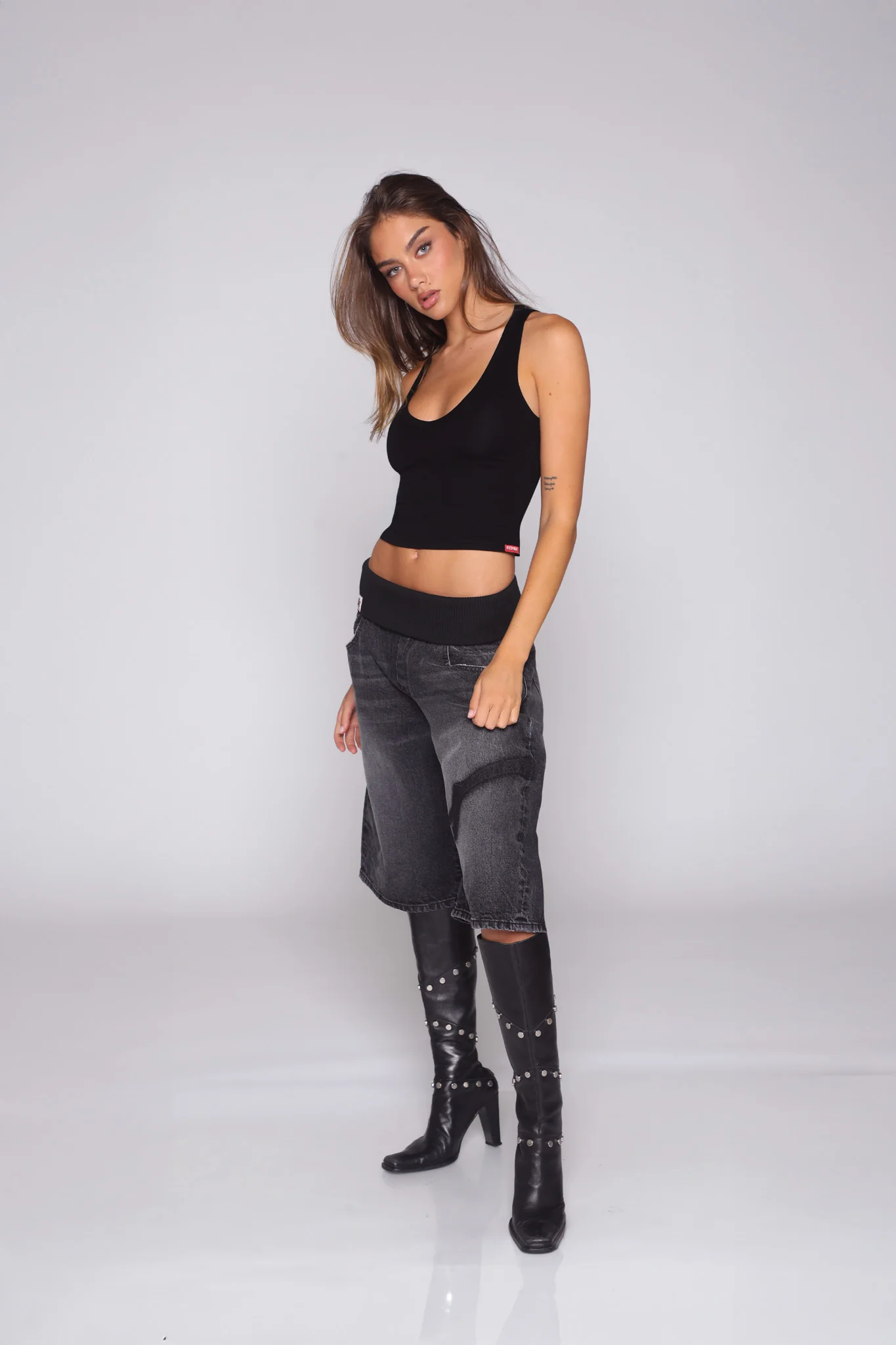 VICE JORT / VINTAGE BLACK 3 VICE JORT / VINTAGE BLACK