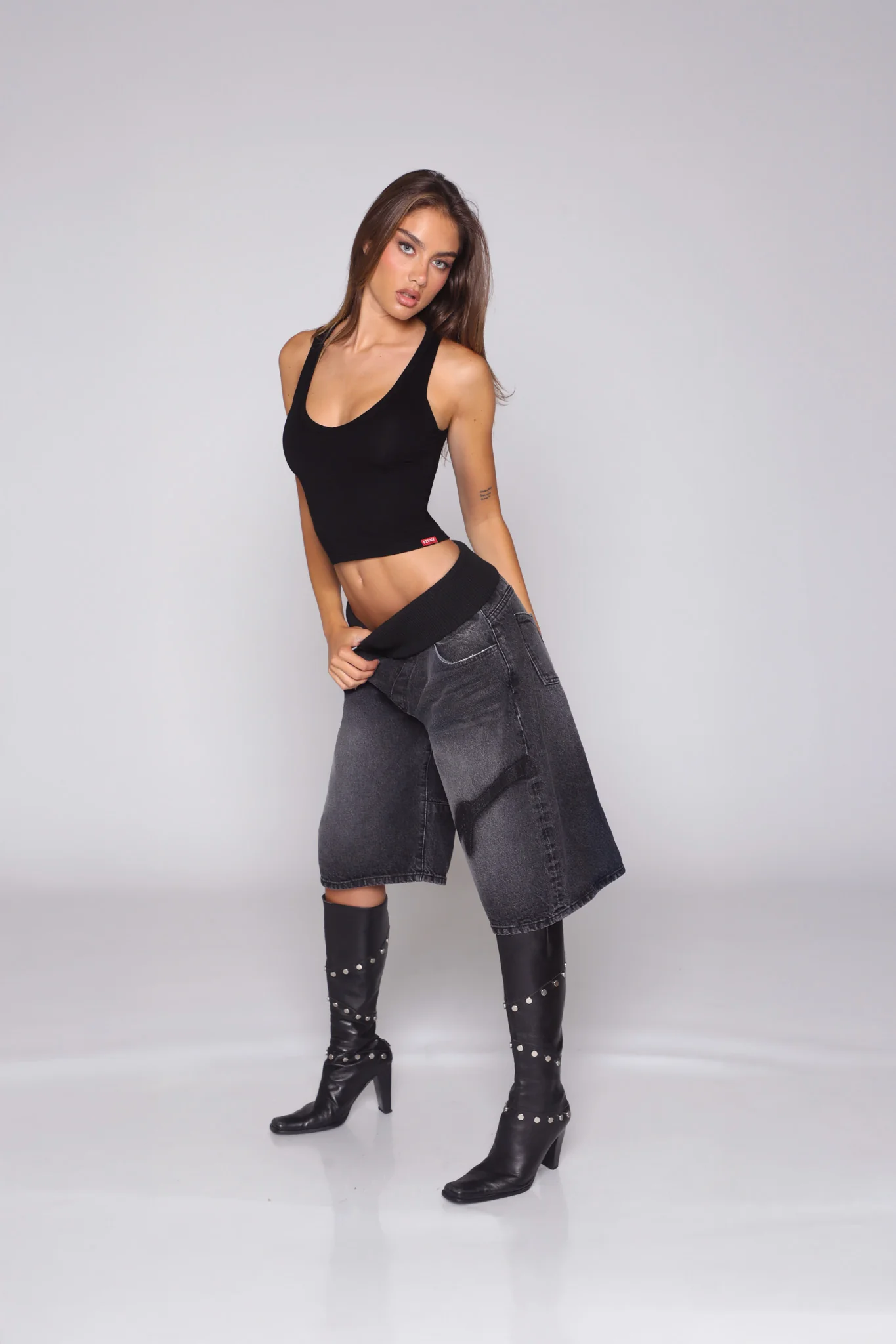 VICE JORT / VINTAGE BLACK 5 VICE JORT / VINTAGE BLACK